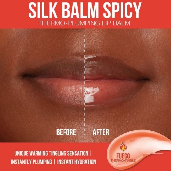 </p>
<p>                        Huda Beauty Silk Balm Icy & Spicy Plumping Lip Balms</p>
<p>                    