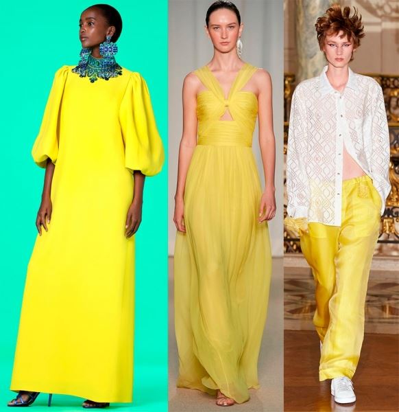 Модные цвета и оттенки одежды весна-лето 2022