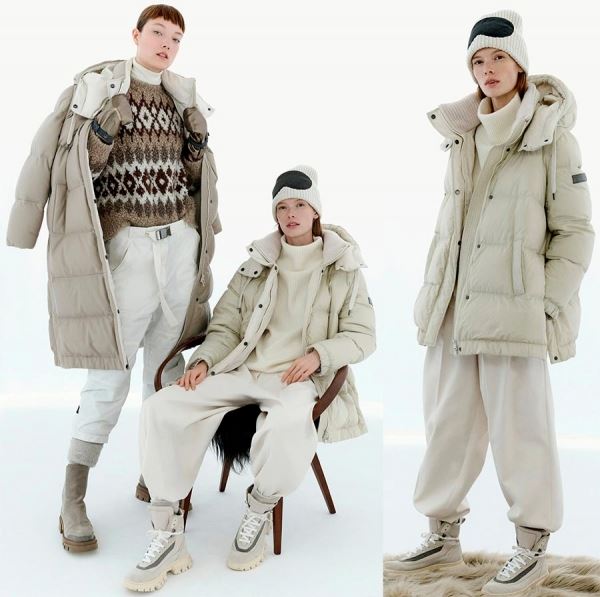 Уютная женская одежда осень-зима 2022-2023 Brunello Cucinelli