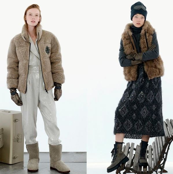 Уютная женская одежда осень-зима 2022-2023 Brunello Cucinelli