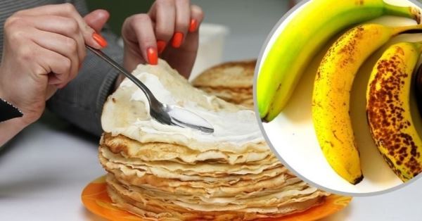 Необычные банановые блины по-турецки